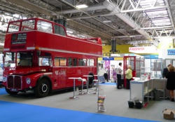 Attention grabber at trade show - National Exhibition Centre (NEC)