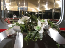 Close up of horizontal bouquet