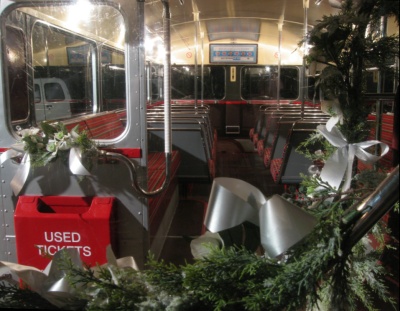 Platform of Silver Routemaster