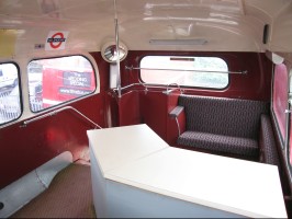 Upstairs reception desk