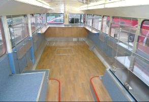 Downstairs looking forward