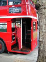 Conductress ringing bell