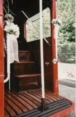 Open platform entrance