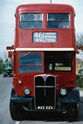 Photo of front of a red RLH